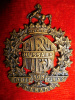 10-4, 1st Hussars Cap Badge, Gaunt nameplate